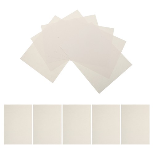  50pcs Blank Cardstock A4 White Sketch Paper Copy Paper for Card Making Textured - Zdjęcie 5 z 12
