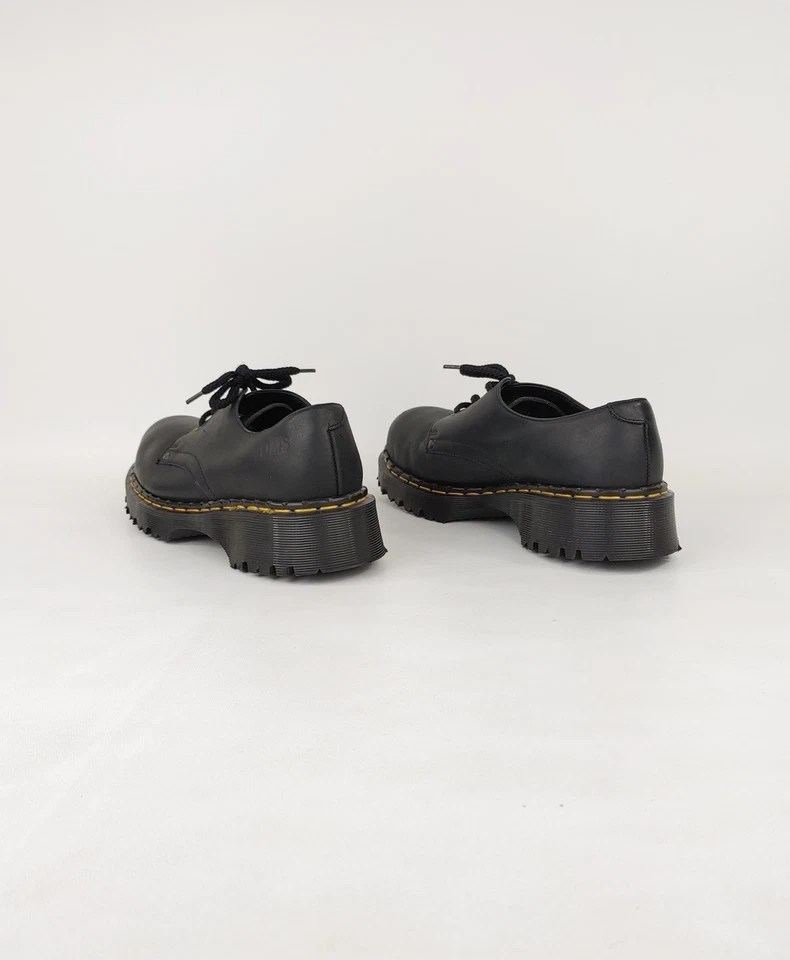 Zapatos de seguridad vintage Dr Martens AirWair talla Uk 7 hechos en Inglaterra punta de acero documentos Foto 3 de 4