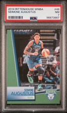 2014 Rittenhouse Wnba #48 Seimone Augustus PSA 7 LSU Tigers Minnesota Lynx