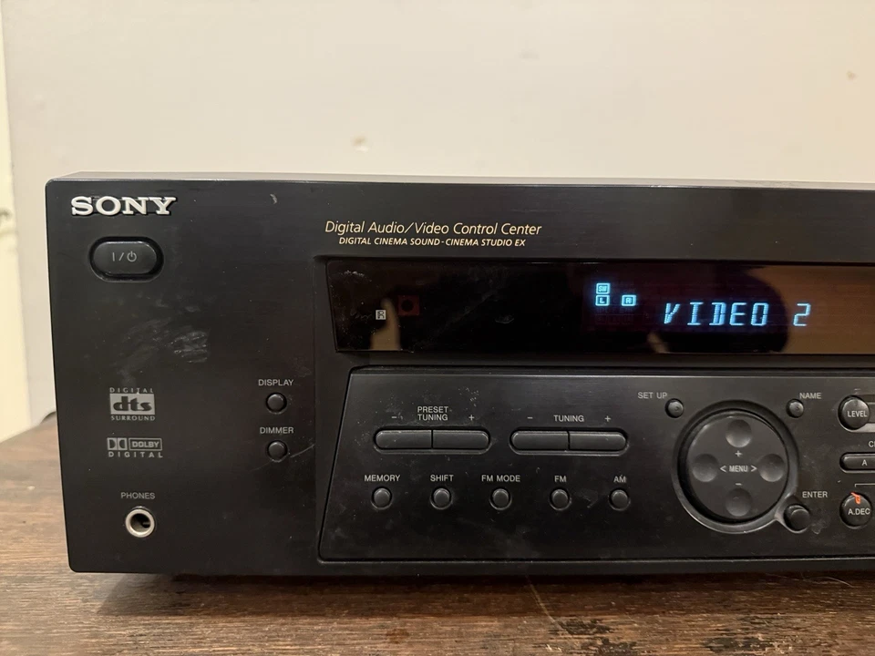 Sony STR-K740P 5.1 Channel HiFi Stereo AM/FM Tuner No Remote - Image 2 of 4