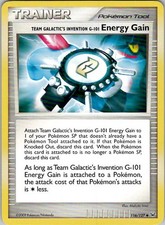Team Galactic's Invention G-101 Energy Gain Platinum 116/127 LP/NM on eBay