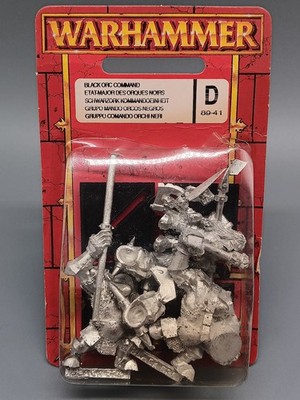 Black Orc Command Metal OVP Warhammer Fantasy Old World