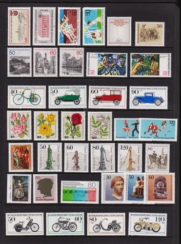 Germany - Berlin - Mint, NH from 1982-84, cat. $ 45.30