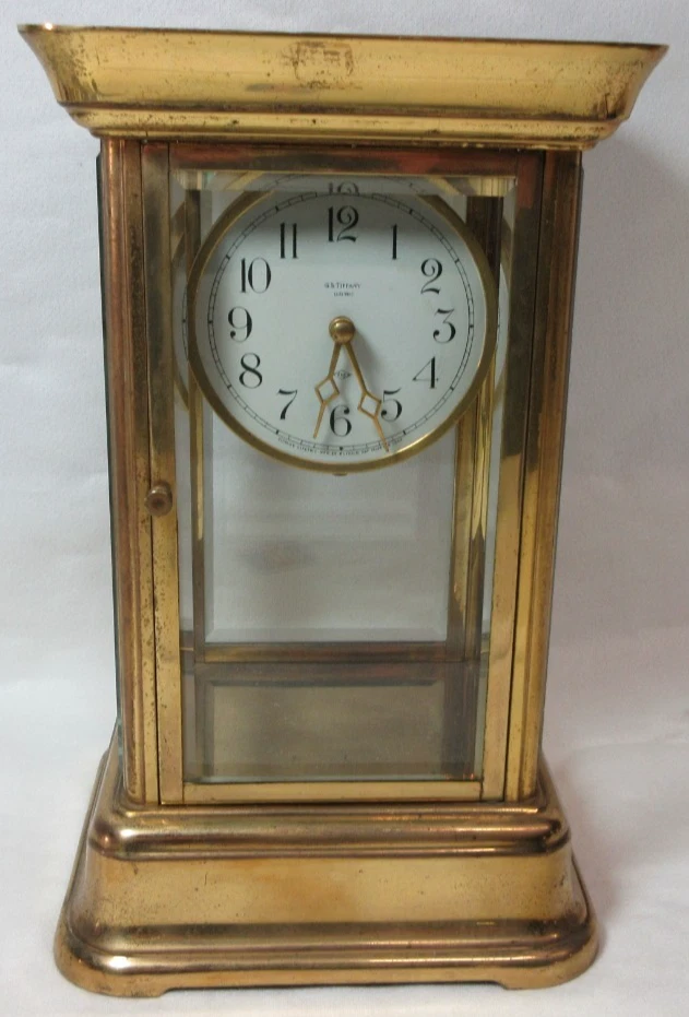 Vintage Tiffany Clock In Antique Clocks for sale | eBay