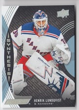 2018-19 Upper Deck Engrained Synthesis Henrik Lundqvist New York Rangers