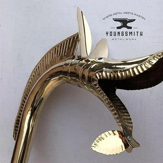 Youngsmith 18 Gauge Messing Mittelalter Carnyx der Tönung Keltisches... - Bild 3 von 4