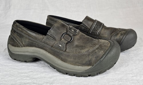 Keen Damen Größe 10 Halbschuhe Kaci II Slipper dunkelbraun 1024162 Komfort