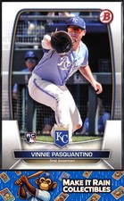 Vinnie Pasquantino 2023 Bowman #37 Kansas City Royals Rookie RC