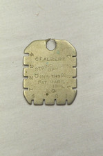 Vintage C. F. Albert Violin String Gauge Pat. 1886 Nickle Plated