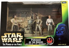 1997 Kenner Star Wars Power of the Force Purchase of the Droids 69778 NIB New
