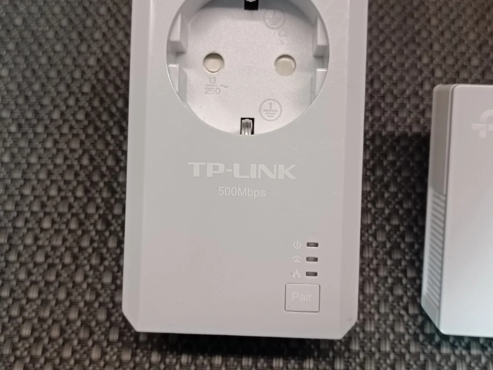 TP-LINK Powerline Adapter Kit AV500 / Tl-4010 AV600 500Mbps WLAN Verstärker Wifi - Bild 4 von 4