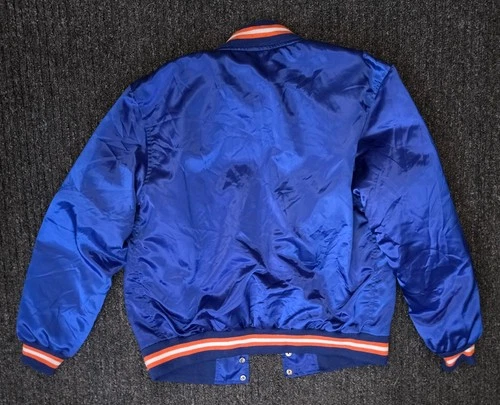 New York 90's Satin Starter Jacket - Men's XL image 2