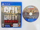 CALL OF DUTY VANGUARD PLAYSTATION 4 PS4 VIDEO GAME TESTED WORKS