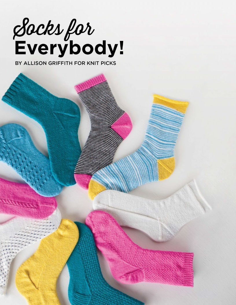 Socks for Everybody: Patterns for the Beginner Sock Knitter