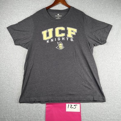 UCF Knights Graphic Print T Shirt Mens 2XL Gray Heather Colosseum