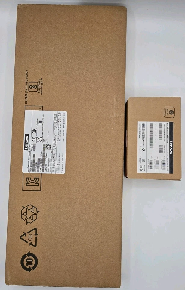 Lenovo Preferred Pro II Traditional USB Keyboard Brand New & Mouse - Sealed - Image 2 of 4