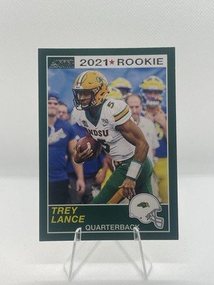 2021 Panini Chronicles Draft Picks - Score Retro Trey Lance #60 Orange (RC)