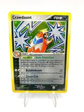 Pokemon Karte Crawdaunt 6/107 Set Deoxys ex Holo Englisch Excellent
