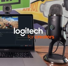Logitech Creators Blue Yeti USB Microphone for PC, Mac, Recording, Streaming