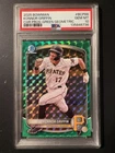 POP 4! Konnor Griffin 2025 Bowman Chrome Prospects GREEN GEOMETRIC #2/99 PSA 10!