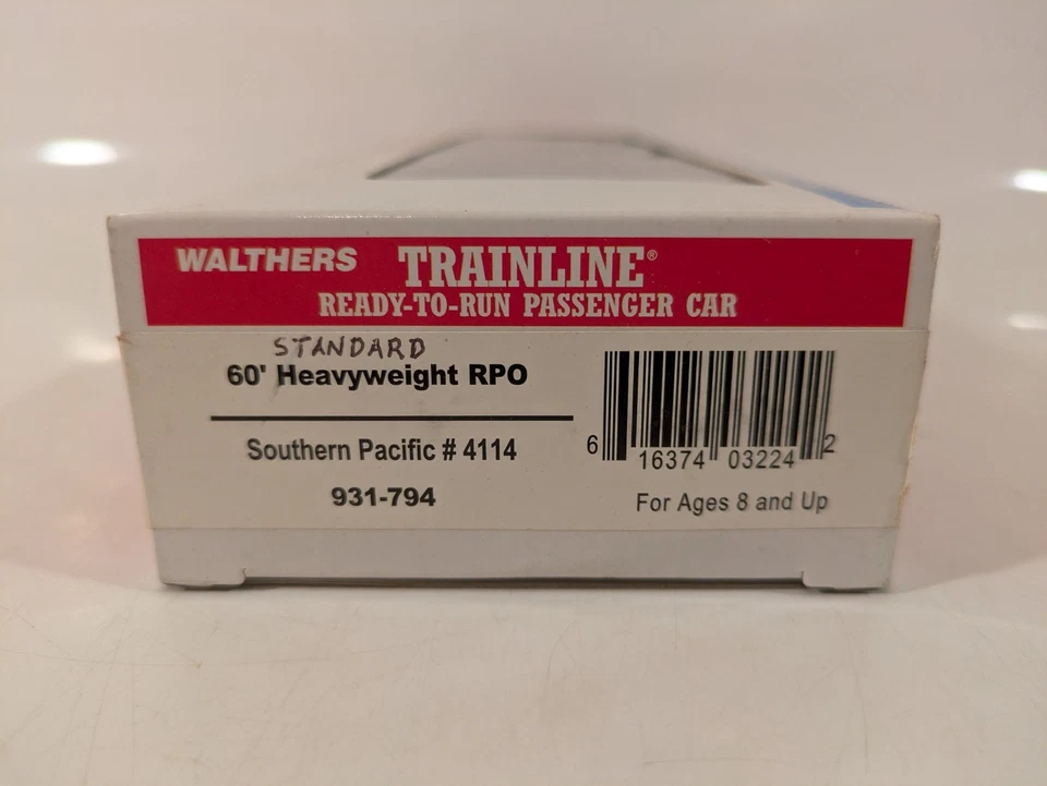 HO SP Southern Pacific Heavyweight RPO NIB NOS # 931-794 - Image 3 of 3