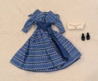 Vintage Barbie LET'S DANCE Outfit 978 Blue Dress Purse & Shoes 1960's w/Tag