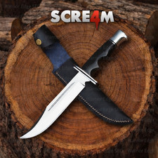 Scream Movie Ghostface Knife Replica  Bloody Horror Buck 120 Style USA Stock