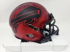 Orenthal James OJ Simpson Signed Buffalo Bills Custom Mini Helmet BAS COA BUF