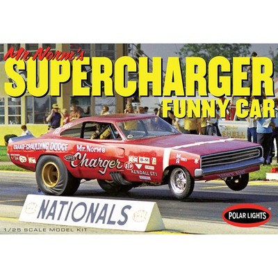 Polar Lights 1969 Dodge Charger Funny Car Mr. Norm 125 PLL989 Plastics Car/Truck
