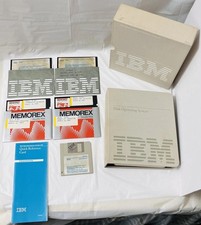 IBM DOS 3.30 Complete Set 1987 Manual Binder Disks 3.5 5.25 Vintage PC