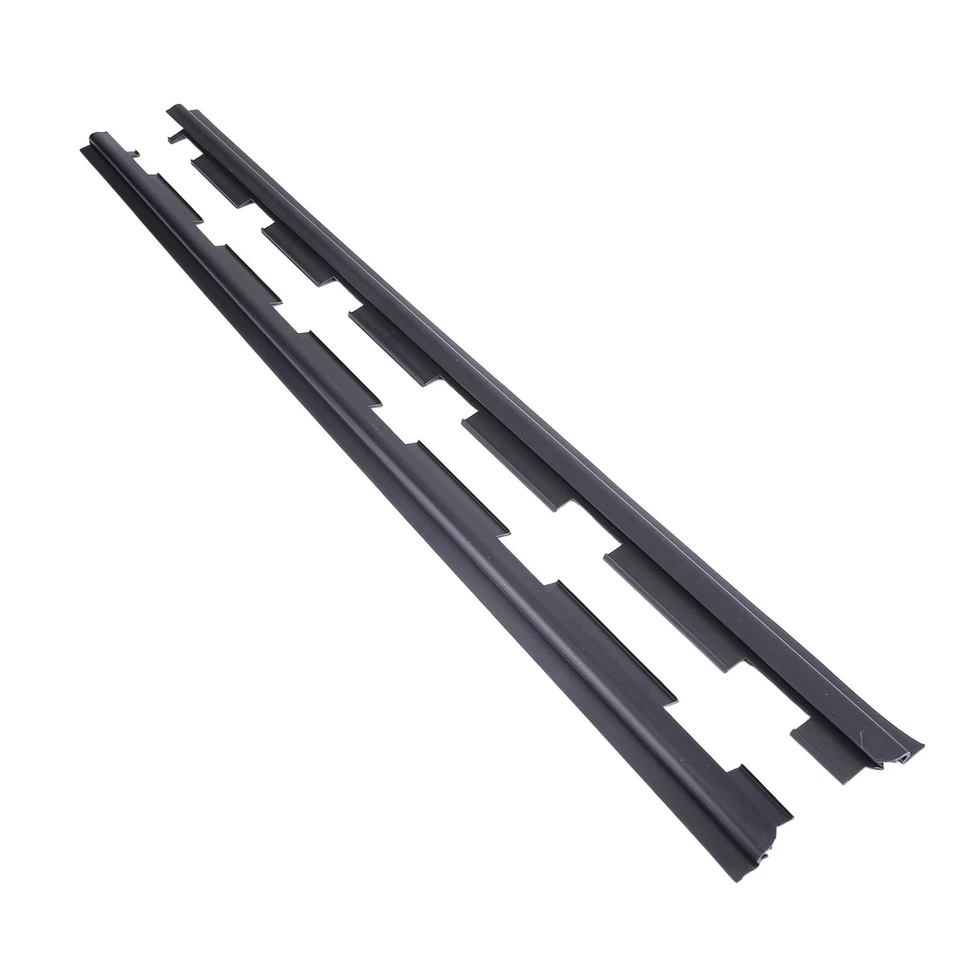 Pair Outer Front Window Sweep Weatherstrip Seal For GMC Suburban K2500 1992-1999 - Image 3 of 4