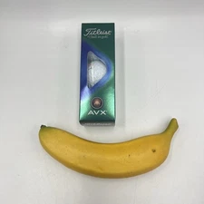 Titleist AVX RCT 2023 Golf 3 Balls White 1 Sleeve - Launch Monitor Trackman NEW