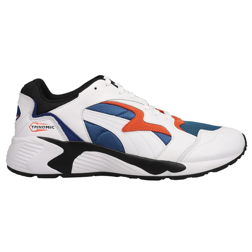 PUMA Prevail Lace Up Mens White Sneakers Casual Shoes 38656901
