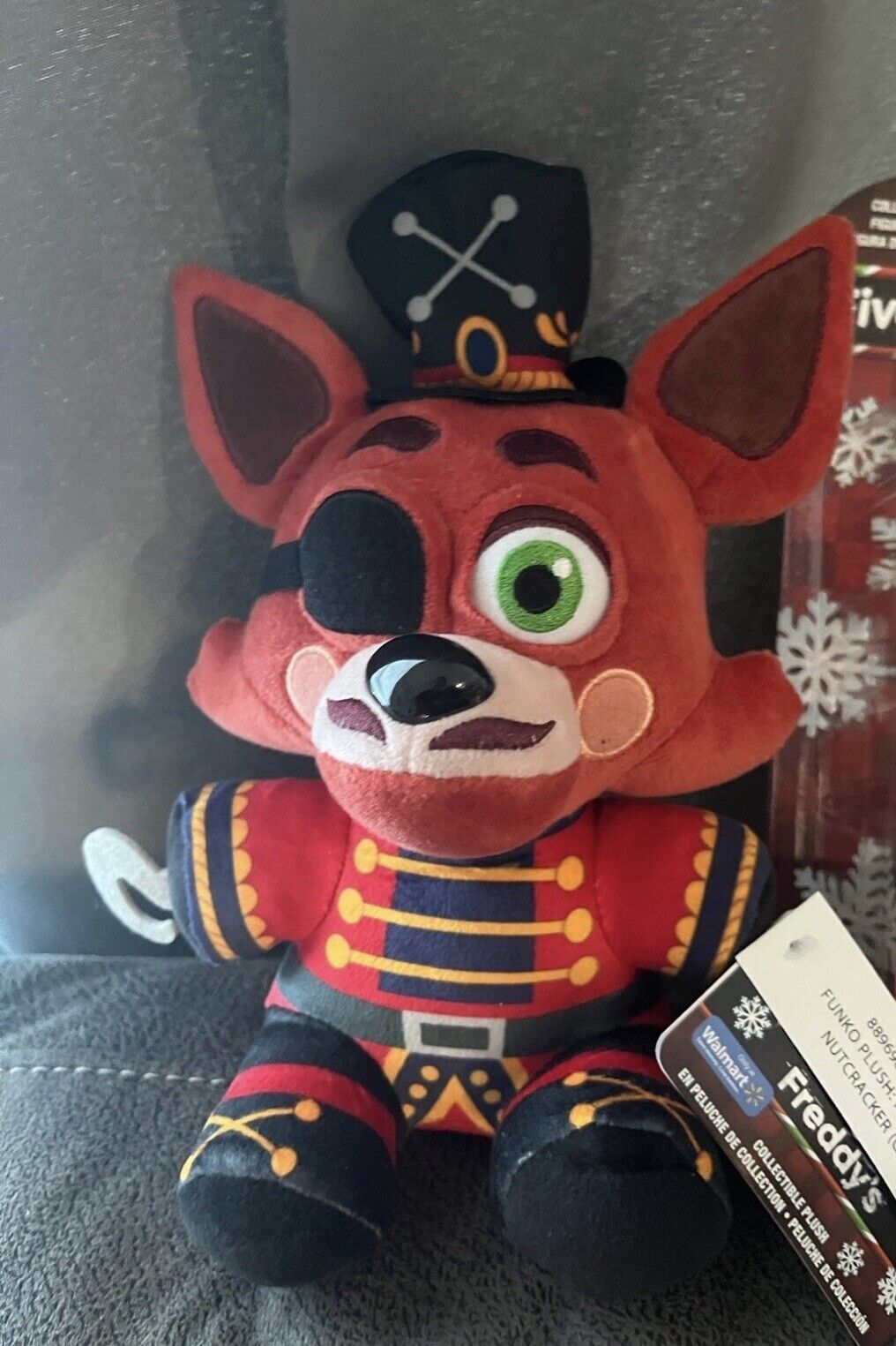 Pop! Plush: FNAF Five Nights at Freddy's - Nutcracker Foxy (Walmart  Exclusive)