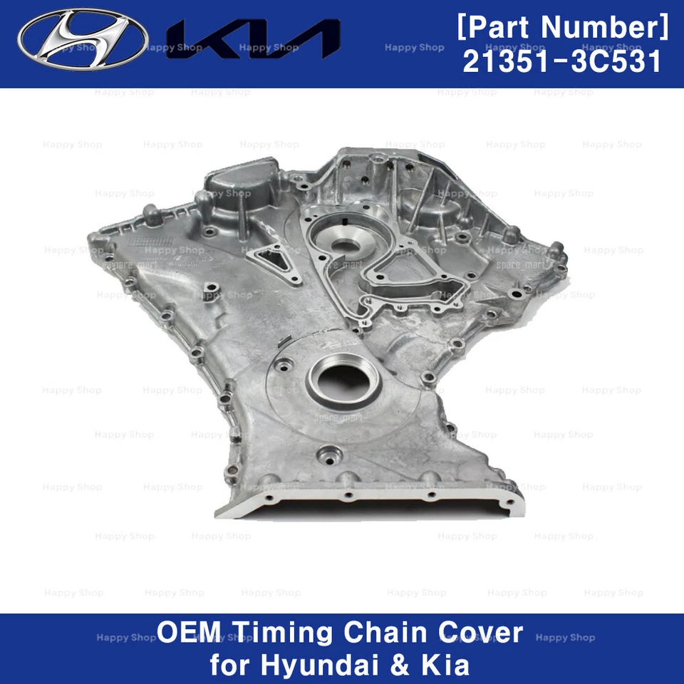 Cubierta de cadena de distribución OEM 213513C531 = 213513C530 para Hyundai Azera Kia Sedona Foto 2 de 3