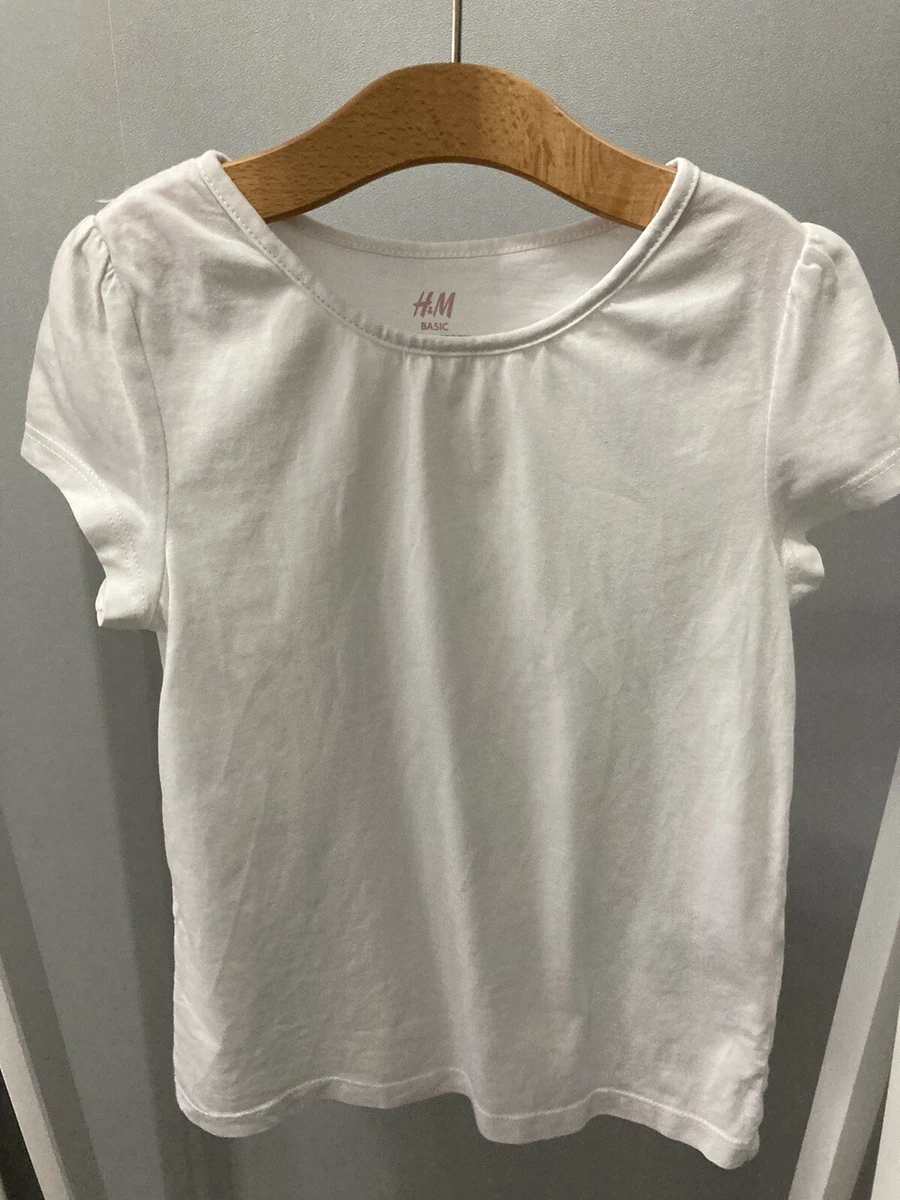 H and m store girls t shirts