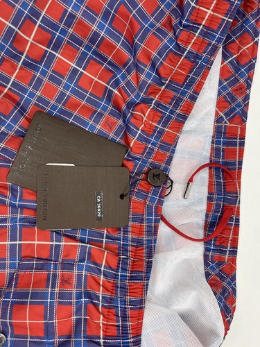 100% Authentic Louis Vuitton Trunks Shorts Vintage Swim Size L Large Monogram - Picture 11 of 11