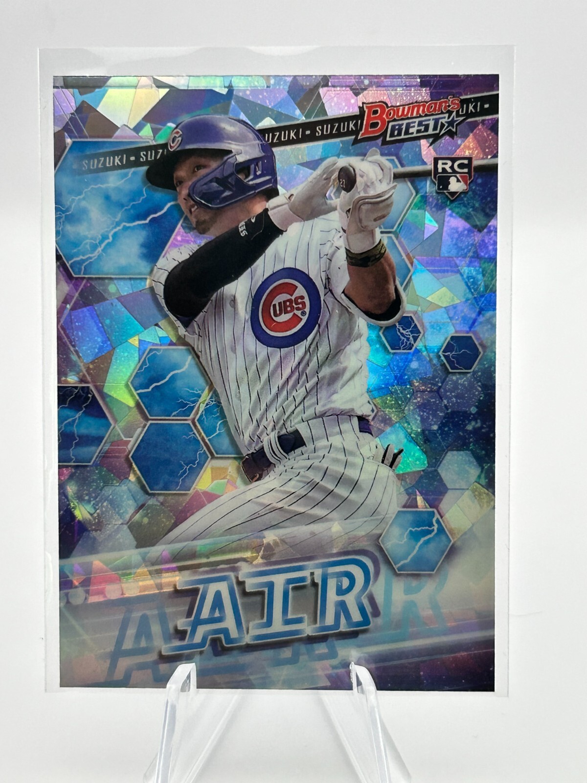 SEIYA SUZUKI 2022 BOWMANS BEST ELEMENTS OF EXCELLENCE ATOMIC REFRACTOR #EE-2 JT