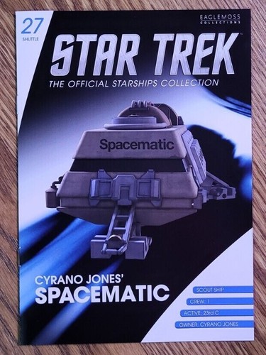 Star Trek Eaglemoss Collectible Starship Shuttle Shuttlecraft Your Choice - Picture 72 of 75