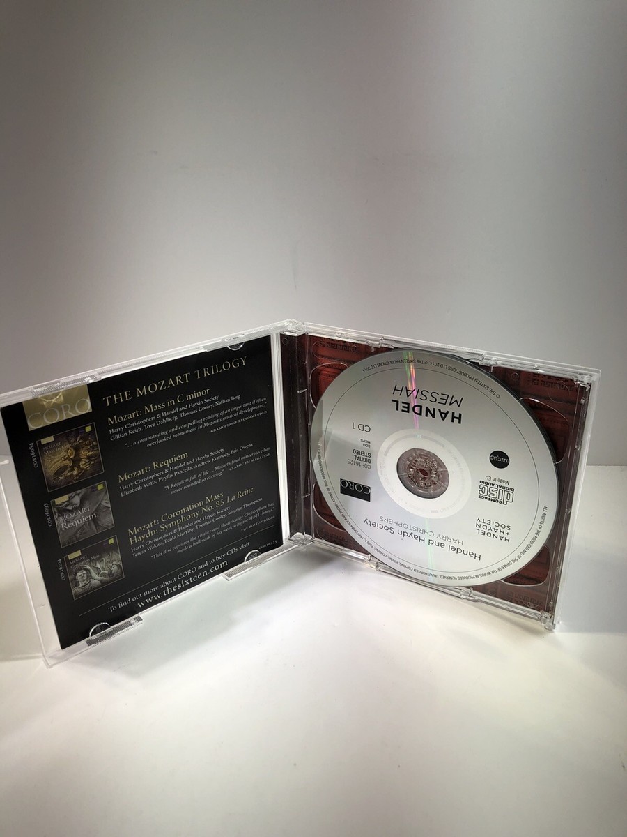 Handel- Messiah-CD, 2014-2 Disc- Case Has Scuffs/cracks Handel- Messiah-CD, 2014-2 Disc- Case Has Scuffs/cracks