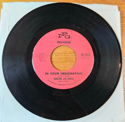 DARLENE & DARLA ''In Your Imagination'' US EX GIRL TEEN POP 1963 IPG Records 60s