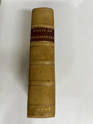 Essays on Shakespeare's Dramatic Characters of Macbeth, Hamlet, Jaques, and Imog