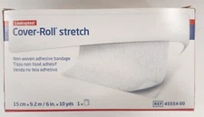 *1-Pack* BSN Leukoplast Cover-Roll Stretch Adhesive Bandag 6" x 10 Yrds 45554-00