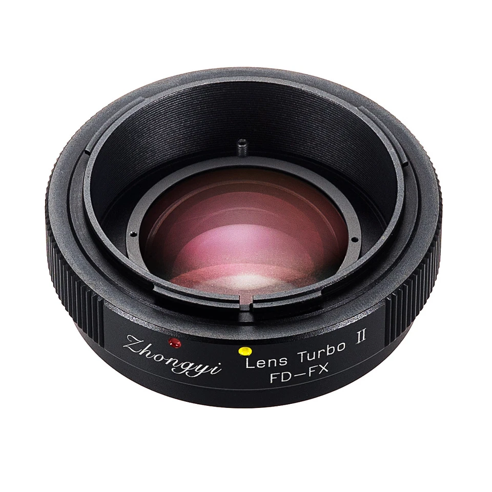 镜头 Turbo II 适配器适用于佳能 FD 安装镜头至 FUJIFILM XPro2 XH1 XT3 XT20 T1 — 第 2/4 张图片