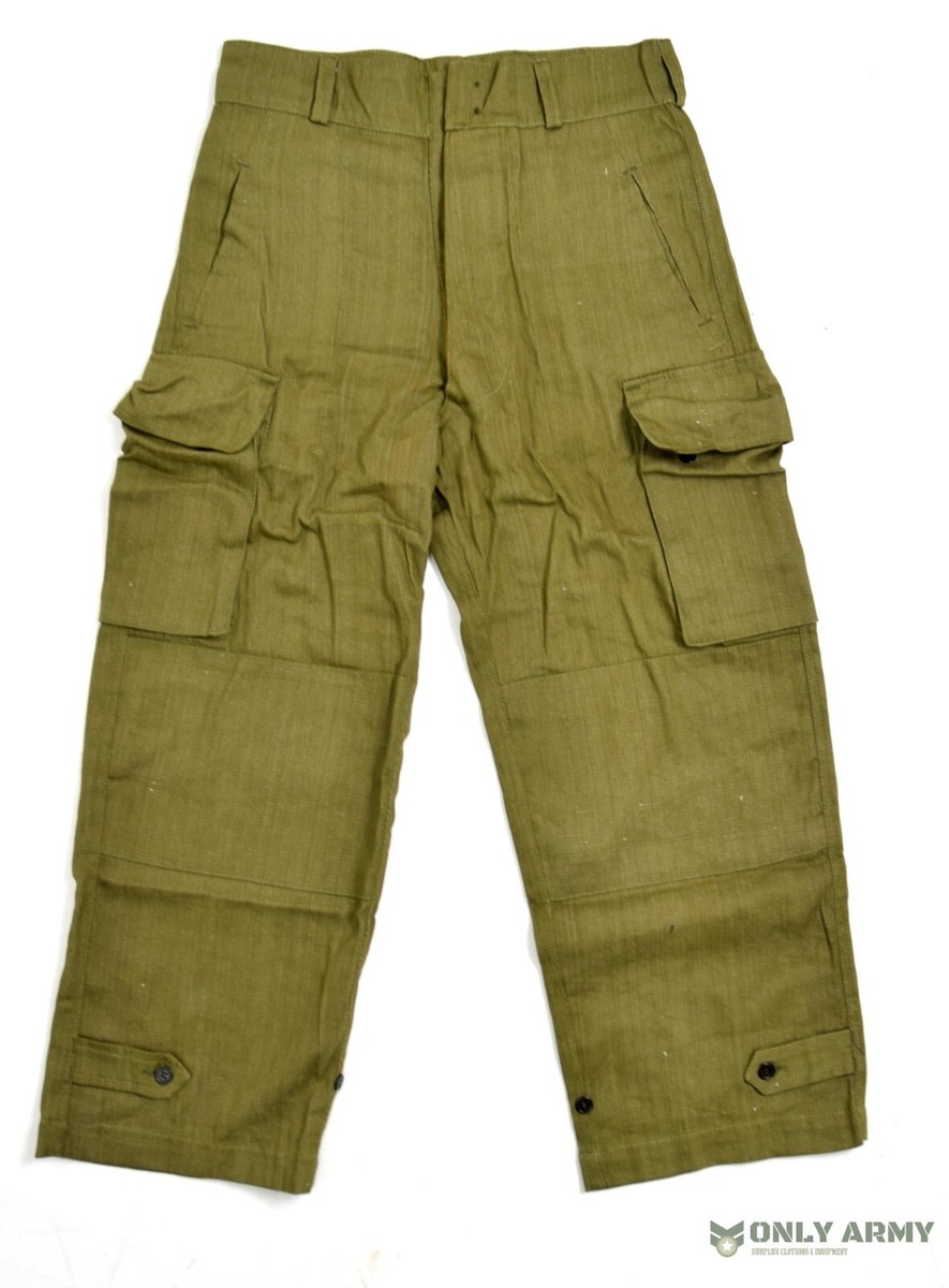 Vintage French Military M47 Trouser Pants Wide Fit