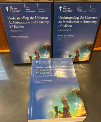 Great Courses/Understanding  Universe/ 2 DVDs & Book /Intro to Astronomy/ 2nd Ed