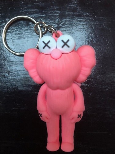 Pink Key Chain Kaws Elmo Pink Figure 2 1 2 Inches Ebay Pink Key Chain Kaws Elmo Pink Figure 2 1 2 Inches Ebay
