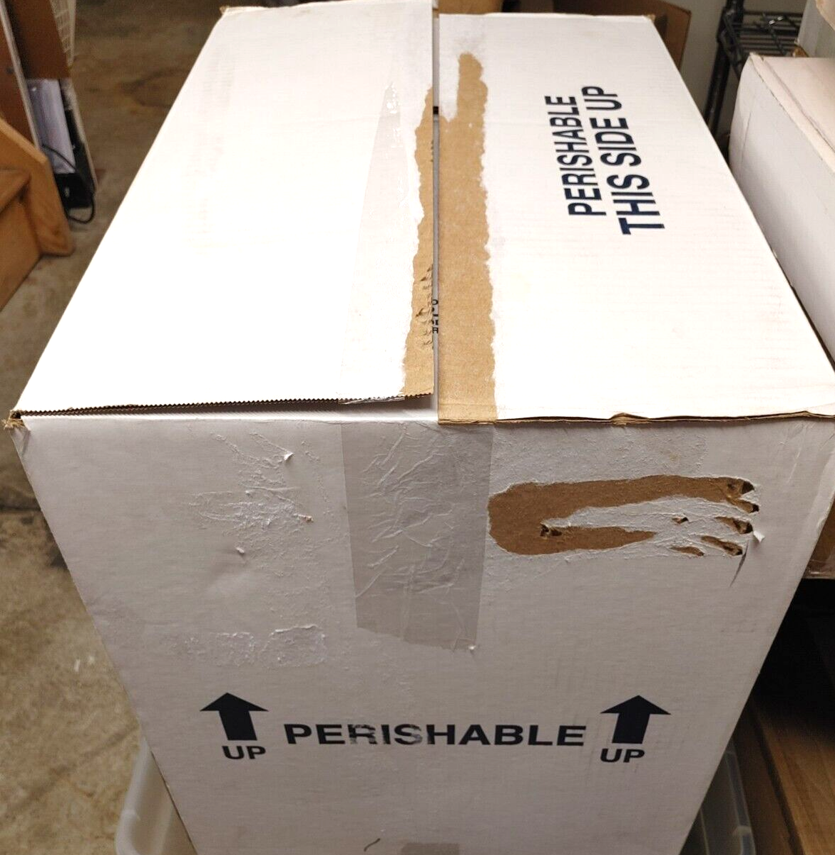 Mailer 12"" Bianco Ondulato Disco/LP 12"" Bianco 12"",5""x12,5 - Foto 4