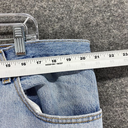 Levi's Jeans Men 40*30 Blue Denim Light Wash High Rise 560 Straight Comfort Fit - Picture 5 of 10