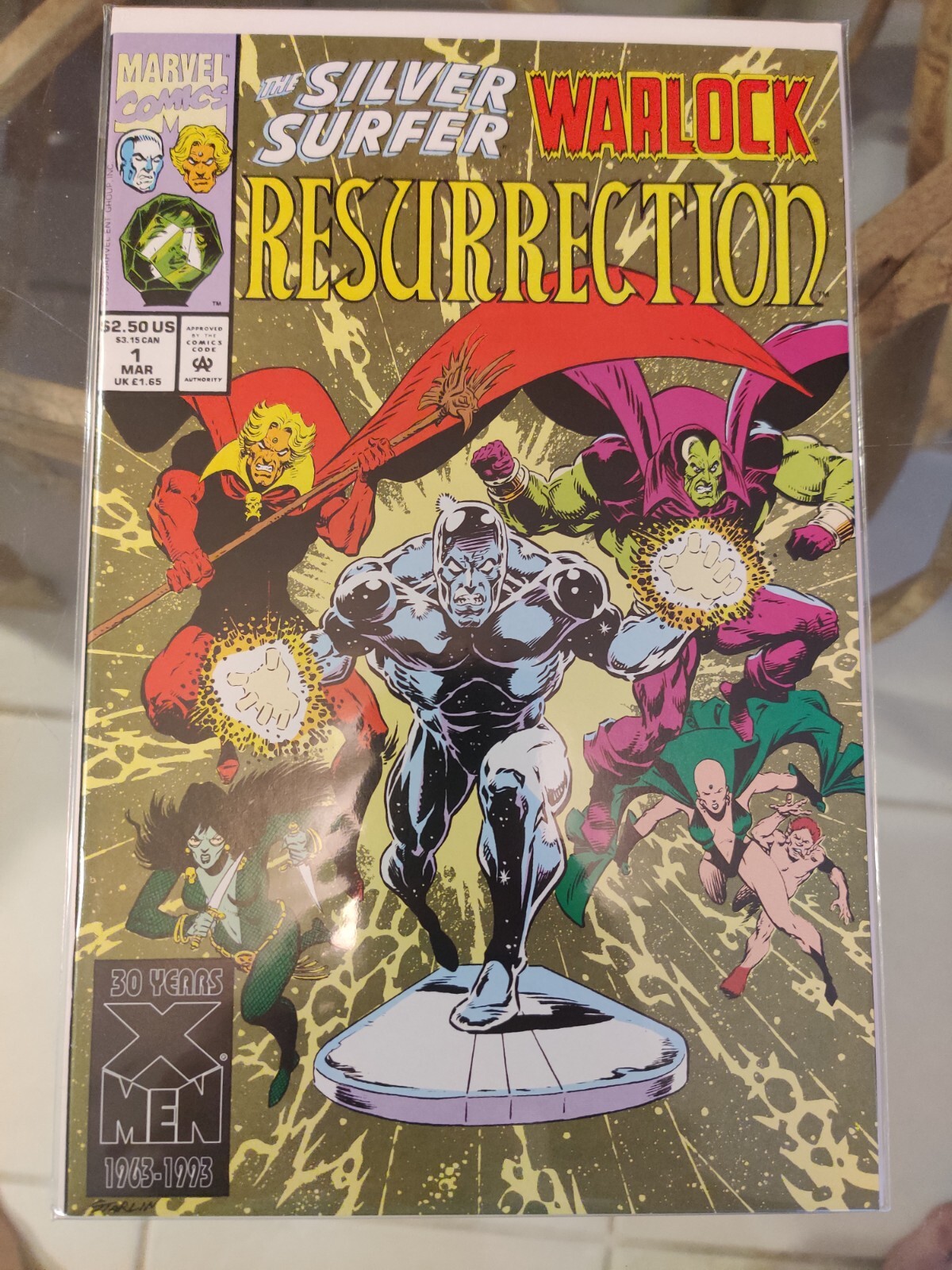 Silver Surfer Warlock Resurrection #1 1993 Marvel Comics 1st Printing MCU NM